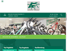 Tablet Screenshot of fahrradwelt-berlin.de